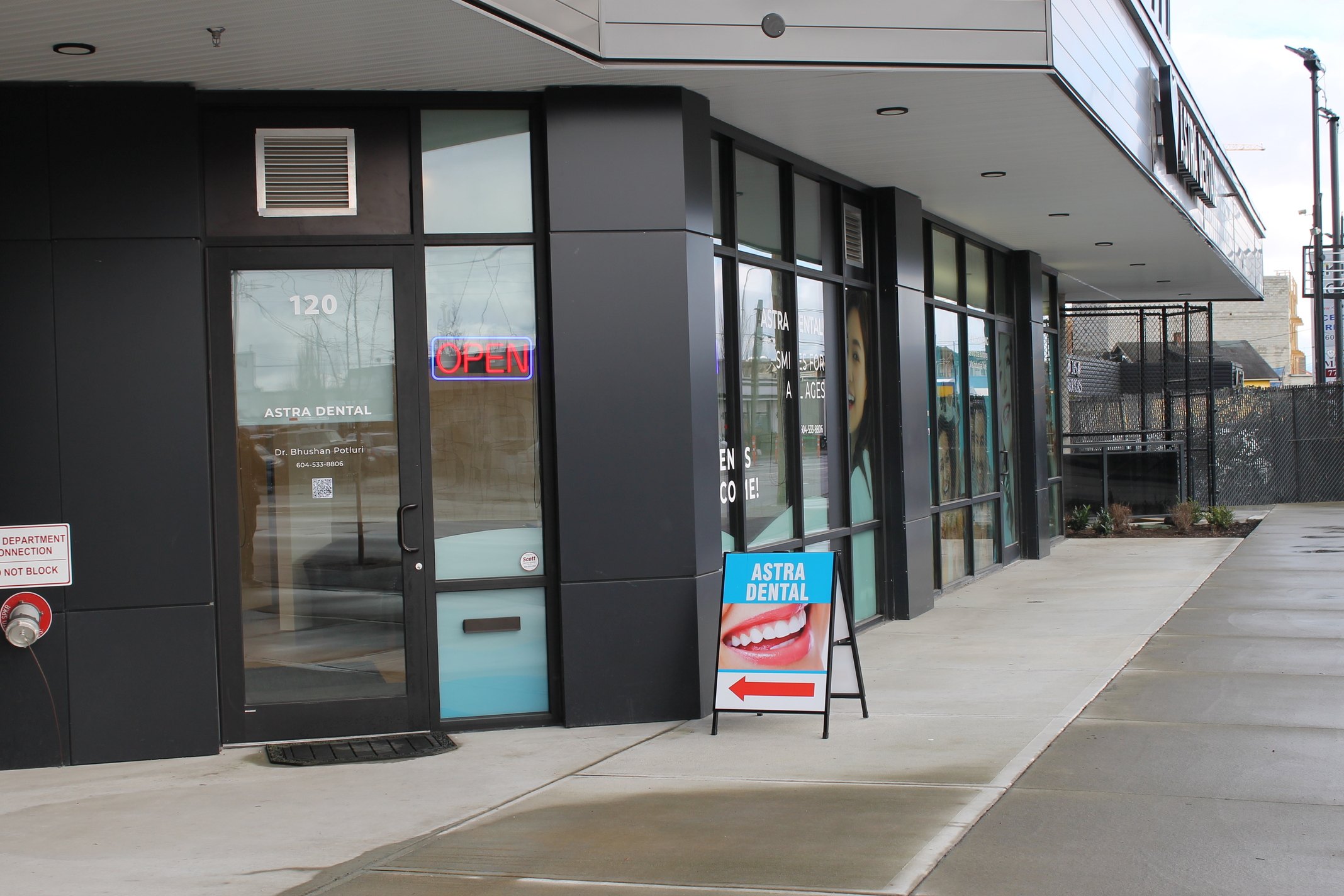 Astra Dental Langley New Entrance