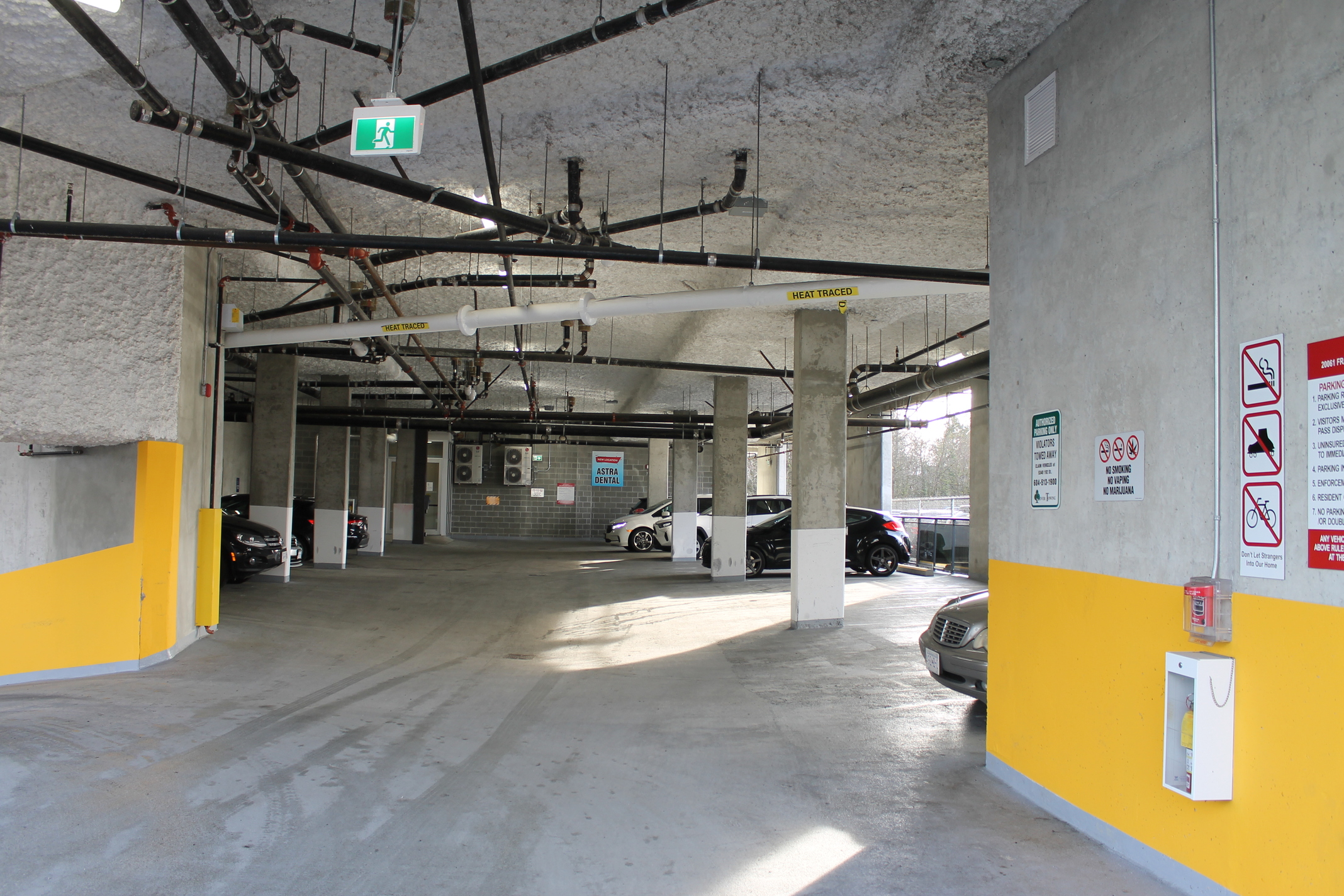 Astra Dental Langley Parking Entrance